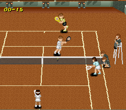 Super Tennis Super Tennis World Circuit SNES Super Nintendo Game by Tonkin