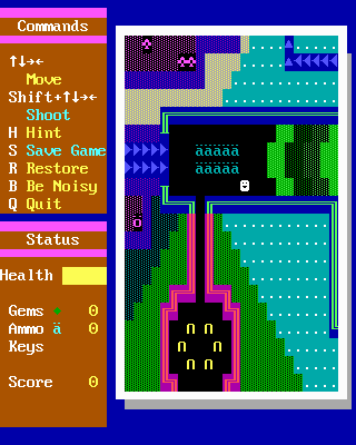 Super ZZT Super ZZT Screenshots for DOS MobyGames
