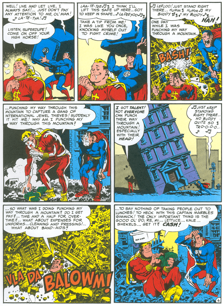 Superduperman MAD Comics of WALLY WOOD SUPERDUPERMAN