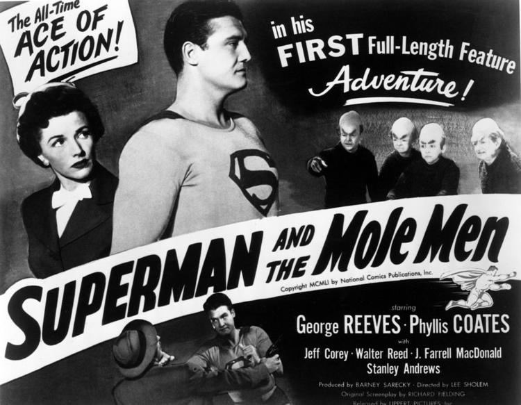 Superman and the Mole Men Superman And The Mole Men Phyllis Photograph by Everett