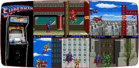 Superman (arcade game) Superman Arcade Game Old Memories