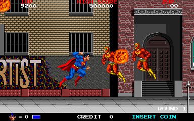 Superman (arcade game) Internet Arcade Superman Taito Corporation Free Streaming