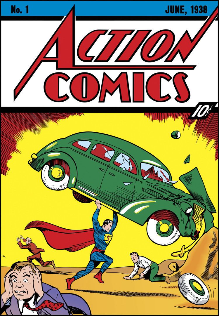 Superman (comic book) First Superman comic book sells for recordbreaking 32 million