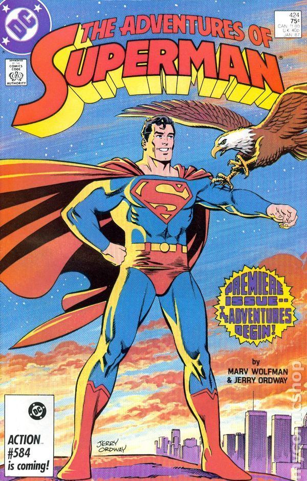 Superman (comic book) Adventures of Superman 1987 comic books
