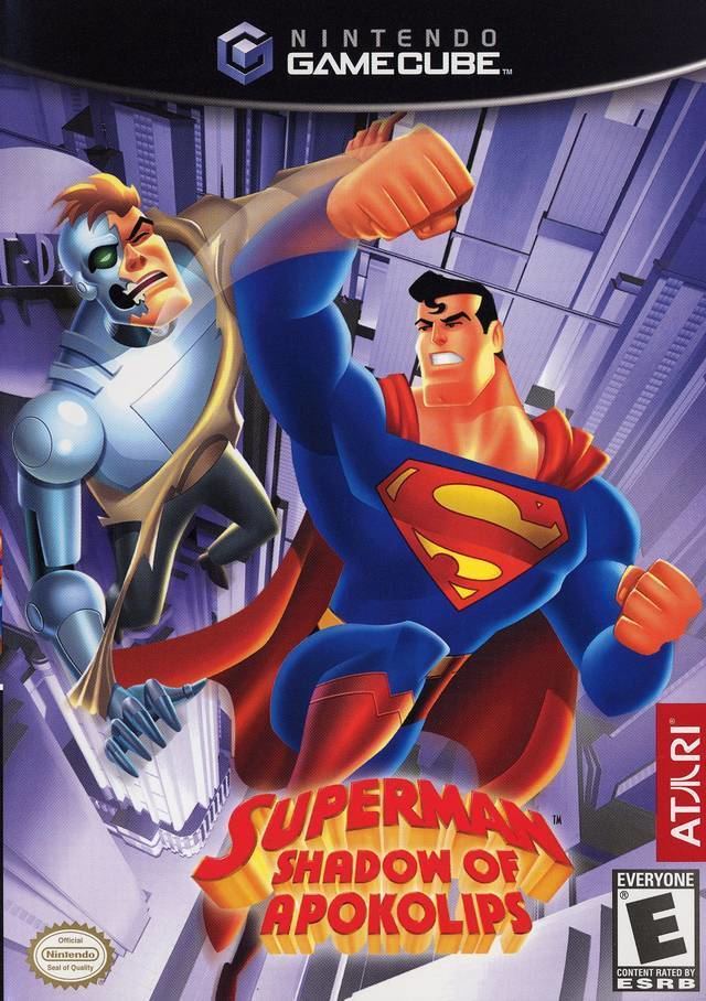 Superman: Shadow of Apokolips Superman Shadow of Apokolips Box Shot for GameCube GameFAQs