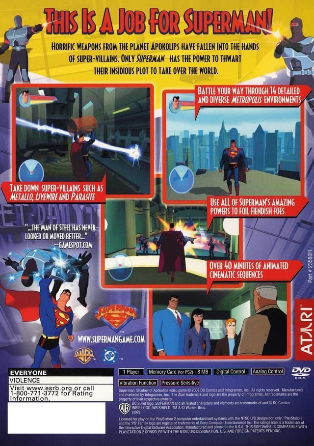 Superman: Shadow of Apokolips Superman Shadow of Apokolips Game Giant Bomb