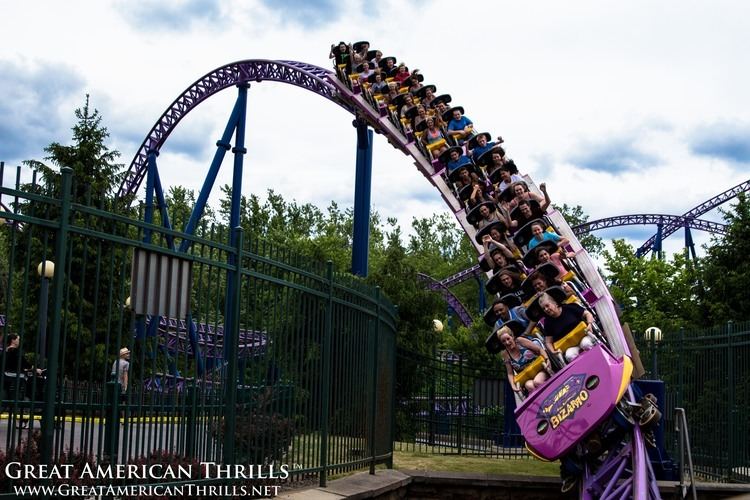 Superman the Ride Photo of the Day Bizarro at Six Flags New England Great American