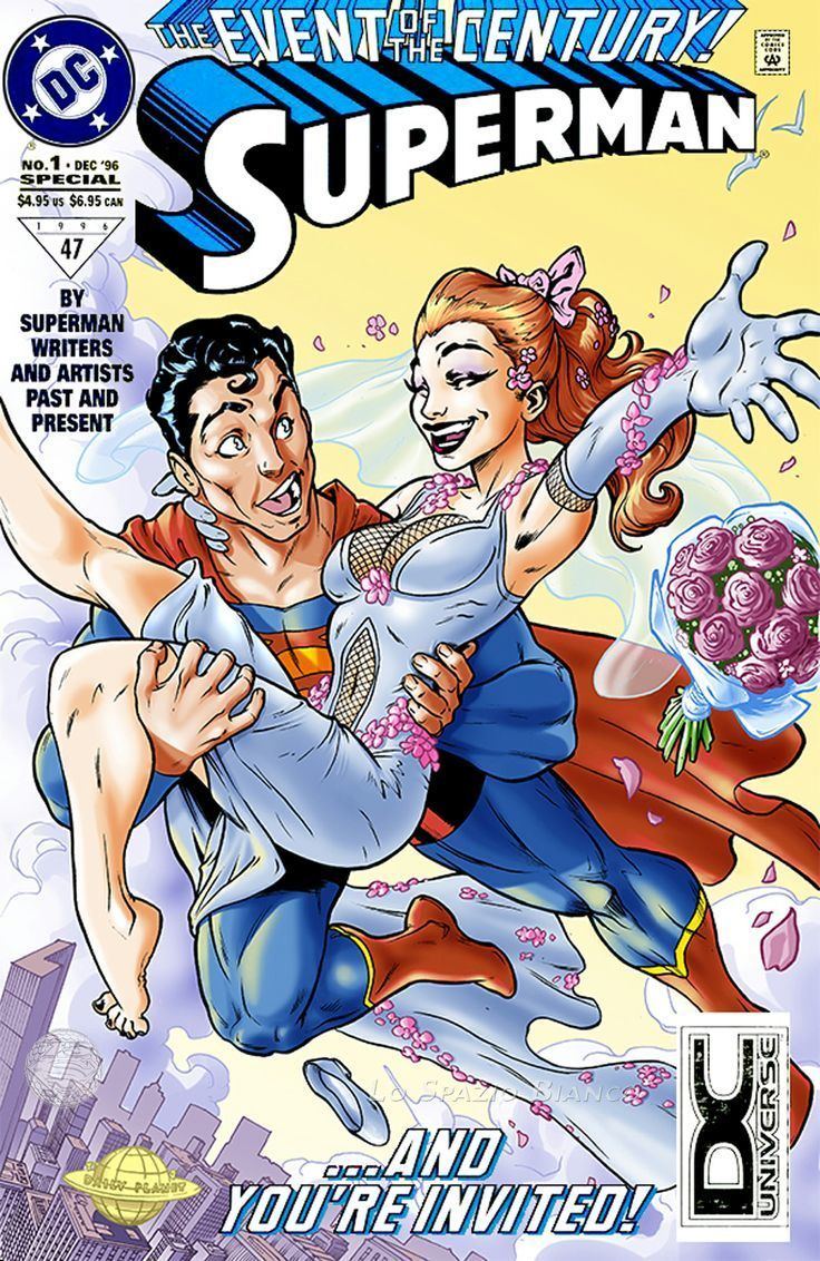 Superman: The Wedding Album 17 images about Speciale Superman 75 Lo Spazio Bianco on