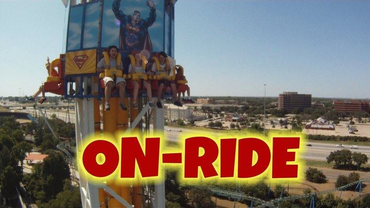 Superman: Tower of Power Superman Tower Of Power Onride HD POV Six Flags Over Texas YouTube