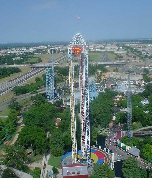 Superman: Tower of Power Six Flags Over Texas Superman Tower of Power