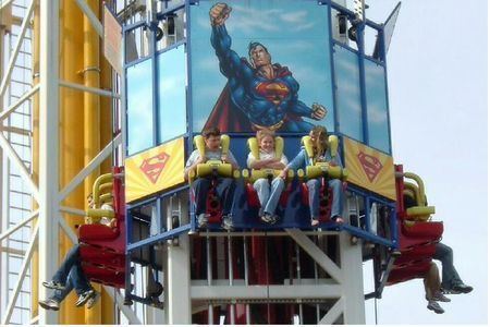Superman: Tower of Power Superman Tower of Power at Six Flags Over Texas