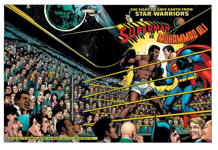 Superman vs. Muhammad Ali Superman VS Muhammad Ali a great book drawn by Neal Adams that