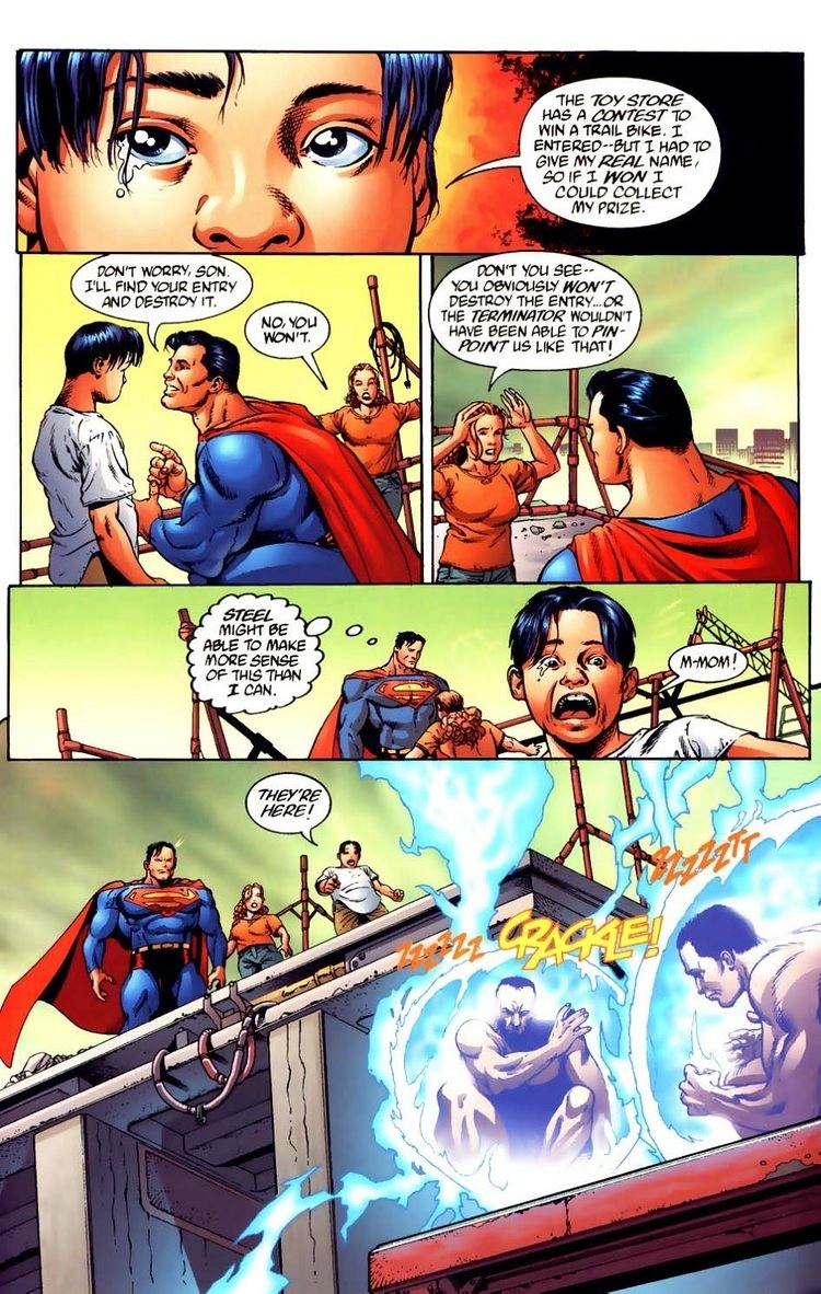Superman vs. The Terminator: Death to the Future scansdaily Superman vs Terminator Death to the Future 1