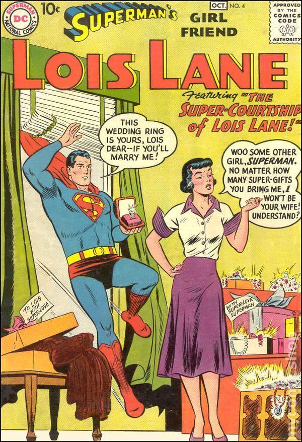 Superman's Girl Friend, Lois Lane Superman39s Girlfriend Lois Lane 1958 comic books