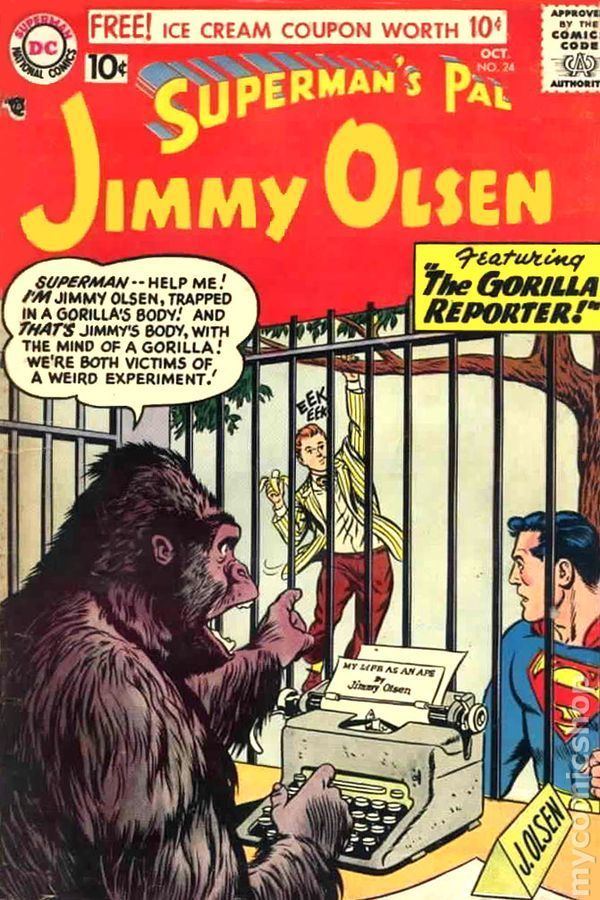 Superman's Pal Jimmy Olsen Superman39s Pal Jimmy Olsen 1954 comic books