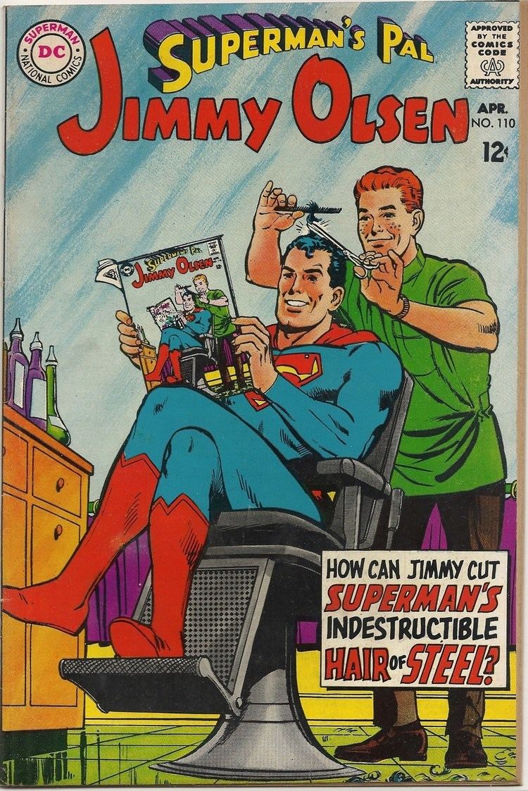 Superman's Pal Jimmy Olsen OK cover I39ll bite Superman39s Pal Jimmy Olsen 110 blog into