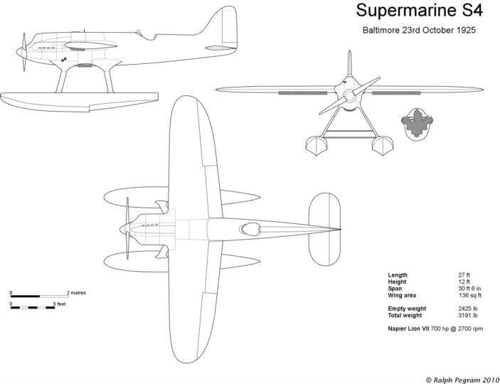 Supermarine S.4 Supermarine S4 RC Groups