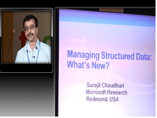 Surajit Chaudhuri Surajit Chaudhuri at Microsoft Research