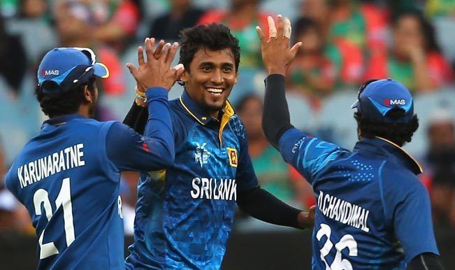 ICC Cricket World Cup 2015 Sri Lankas Suranga Lakmal fined for