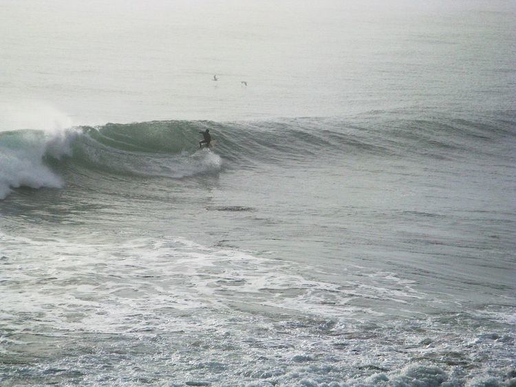 Surfing in Chile