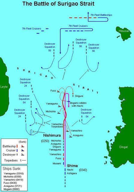 Surigao Strait War Junkie Battle of Surigao Strait