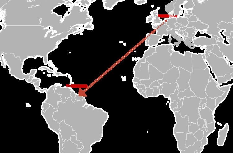 Surinam Airways Flight 764 FileFlight Surinam Airways 764 routepng Wikimedia Commons