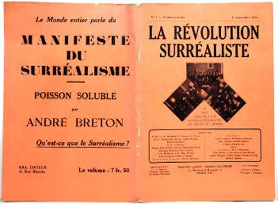 Surrealist Manifesto The First Surrealist Manifesto Andr Breton Sensitive Skin Magazine