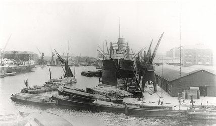 Surrey Commercial Docks Greenland Dock Surrey Commercial Docks c 1925 at Museum of London