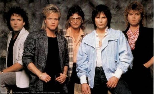 8x10 photo Survivor Band Dave Bickler #1 1980s #1