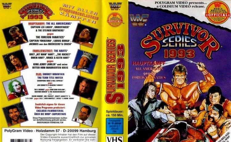 Survivor Series (1993) WWE Survivor Series 1993 Review YouTube