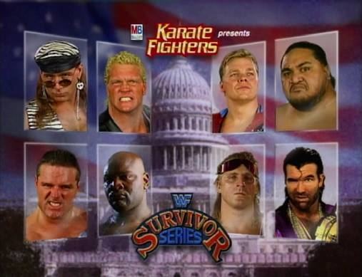 Survivor Series (1995) WWF Survivor Series 1995 Team Michaels Vs Team Ramon Video