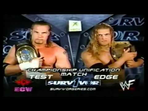 Survivor Series (2001) WWF Survivor Series 2001 Matchcard YouTube