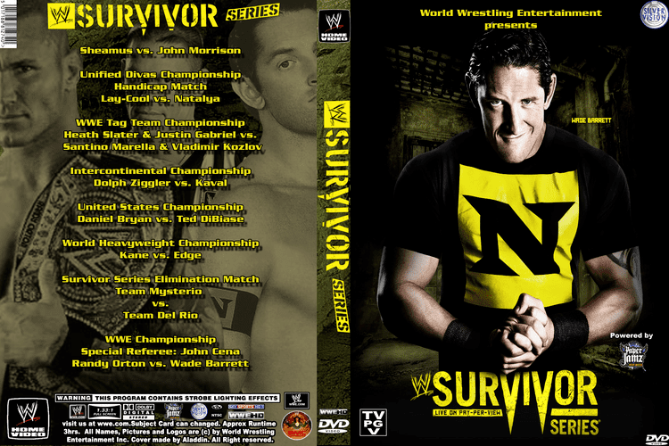 Survivor Series (2010) WWE Survivor Series 2010 Cover by AladdinDesign on DeviantArt
