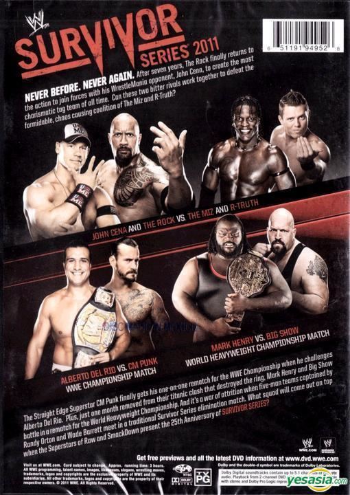 Survivor Series (2011) YESASIA WWE Survivor Series 2011 DVD US Version DVD WWE Home