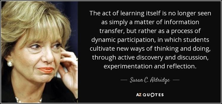 Susan C. Aldridge QUOTES BY SUSAN C ALDRIDGE AZ Quotes