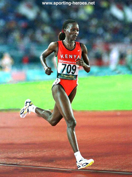 Susan Chepkemei Susan CHEPKEMEI 10000m silver medal at 2002 Commonwealth Games