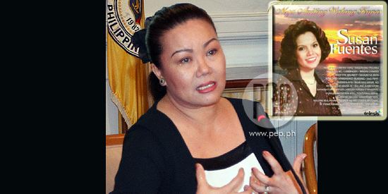 Susan Fuentes Queen of Visayan Songs Susan Fuentes stricken with kidney
