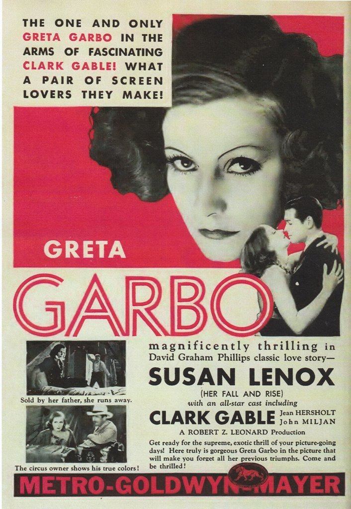 Susan Lenox (Her Fall and Rise) Susan Lenox Her Fall and Rise 1931 Dear Mr Gable