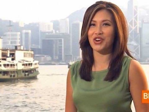 Susan Li All are Asians but angmoh news channel Asian