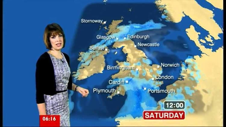 Susan Powell (weather forecaster) SUSAN POWELL BBC ONE 070712 YouTube