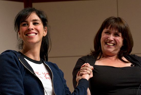 Susan Silverman Sarah Silverman Rabbi Sister Riff on Jewyness