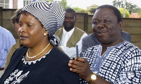 Susan Tsvangirai Morgan Tsvangirai survives car crash but wife Susan killed