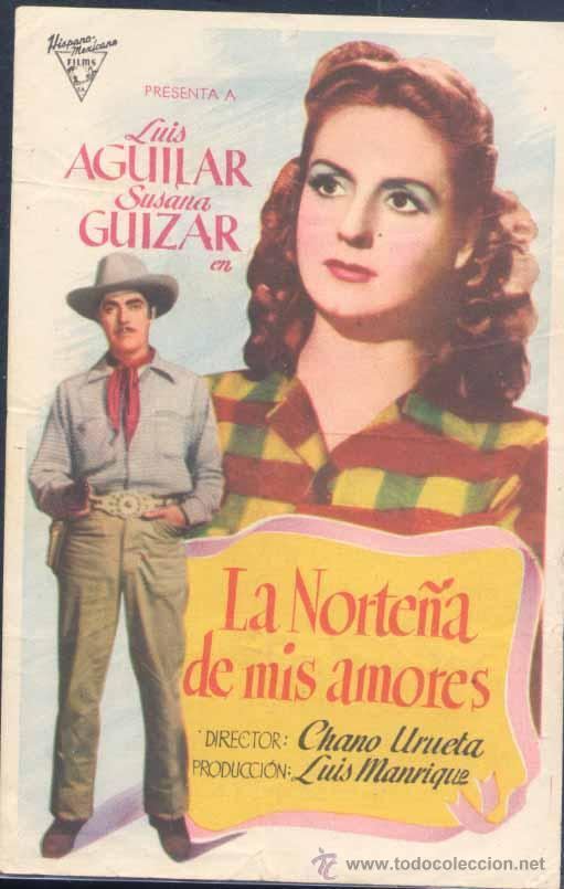 Susana Guízar folleto de cine la nortea de mis amores con u Comprar