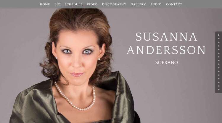 Susanna Andersson Homepage Susanna Andersson