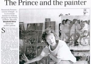 Susannah Fiennes The Prince and the painter The Daily Telegraph Susannah Fiennes