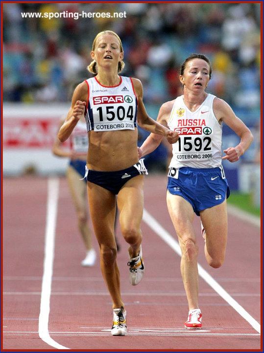 Susanne Wigene Susanne WIGENE 2006 European Championships 10000m silver medal