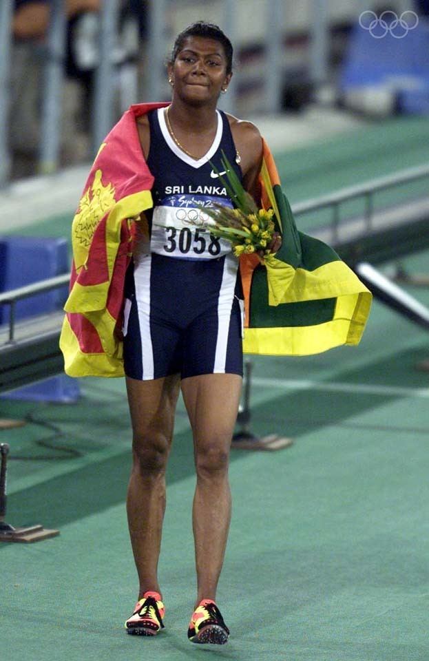 Susanthika Jayasinghe Olympic medallist Susanthika Jayasinghe is on Colombo