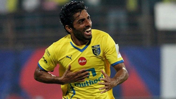 Sushanth Mathew Goal scorer for Kerala blasters Striker Sushanth Mathew