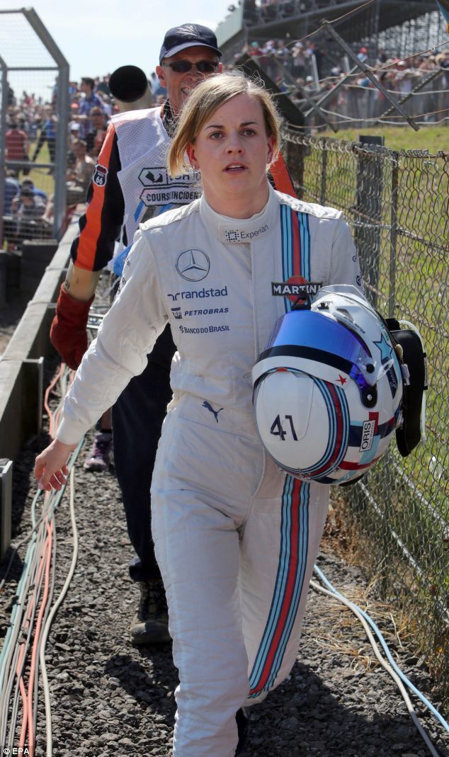 Susie Wolff Britains Susie Wolff is the first woman to take part in Formula 1