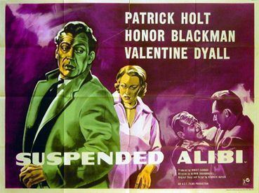 Suspended Alibi Suspended Alibi 1957 DVD Honor Blackman Patrick Holt